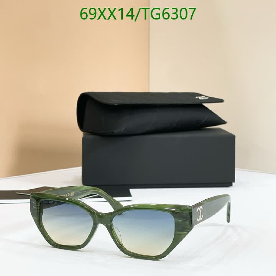 Chanel-Glasses Code: TG6307 $: 69USD
