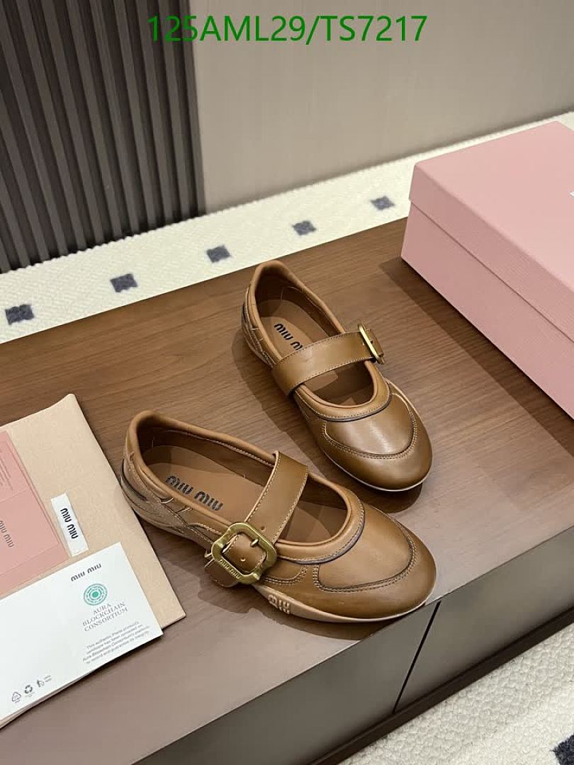 Miu Miu-Shoes(Women) Code: TS7217 $: 125USD
