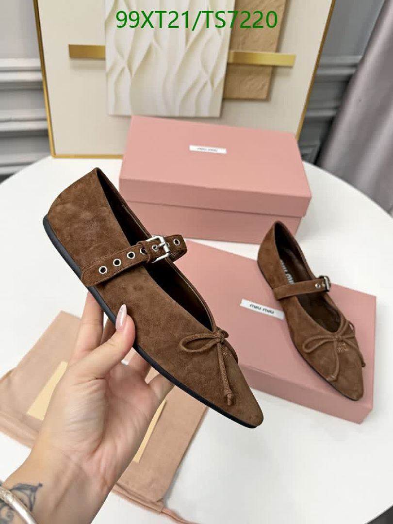 Miu Miu-Shoes(Women) Code: TS7220 $: 99USD