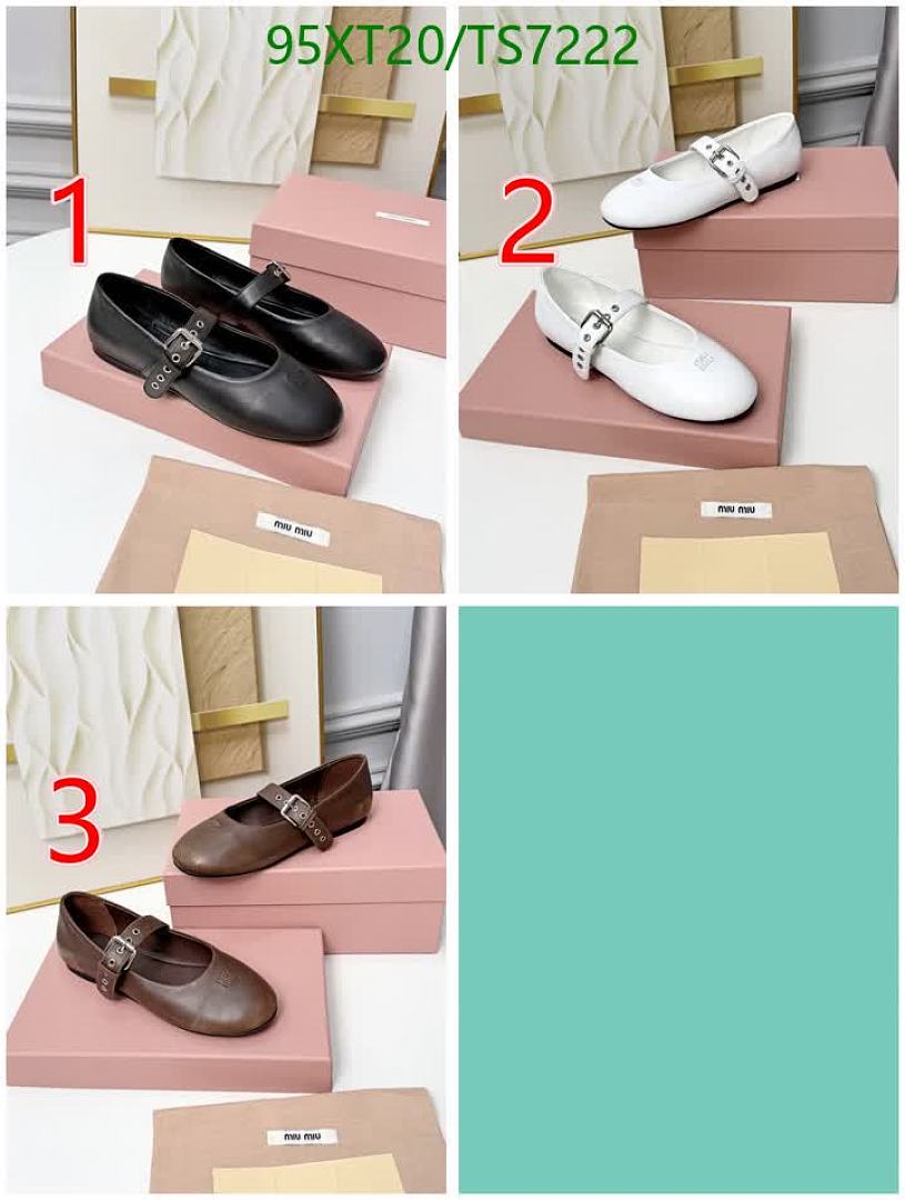 Miu Miu-Shoes(Women) Code: TS7222 $: 95USD