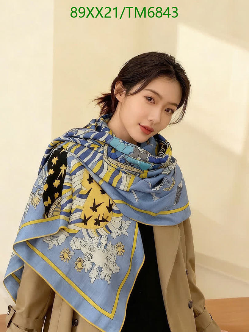 Hermes-Scarves Code: TM6843 $: 89USD