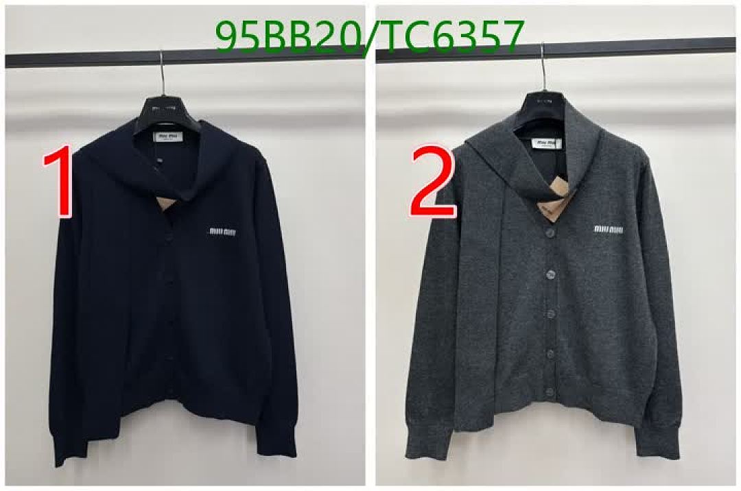 Miu Miu-Clothing Code: TC6357 $: 95USD
