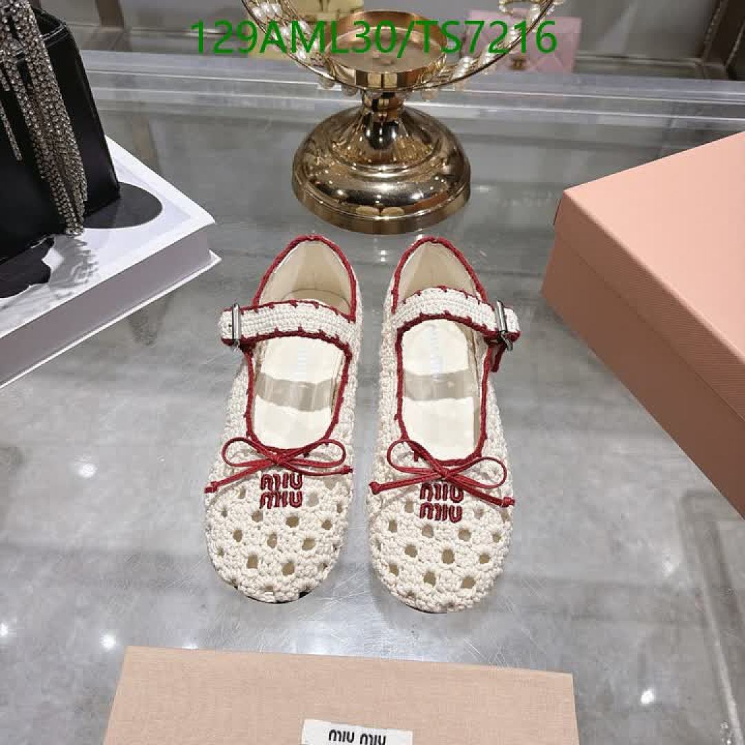 Miu Miu-Shoes(Women) Code: TS7216 $: 129USD