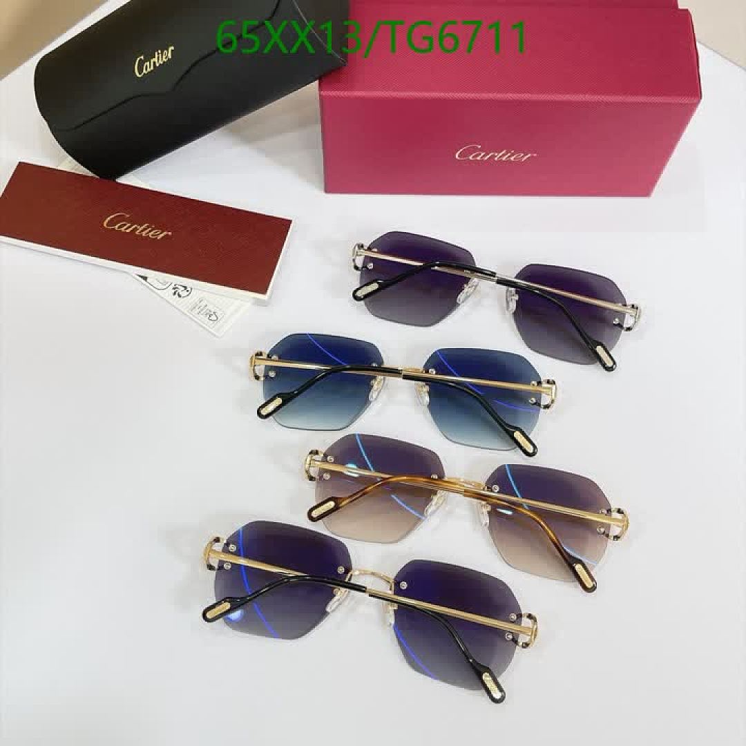 Cartier-Glasses Code: TG6711 $: 65USD