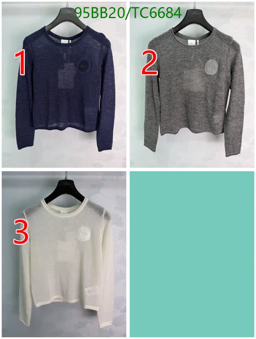 Dior-Clothing Code: TC6684 $: 95USD