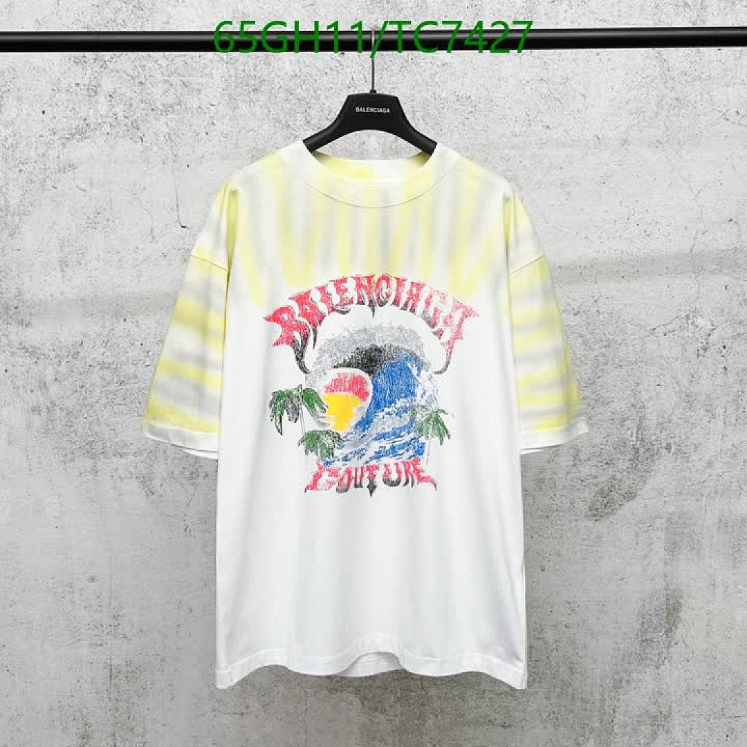 Balenciaga-Clothing Code: TC7427 $: 65USD