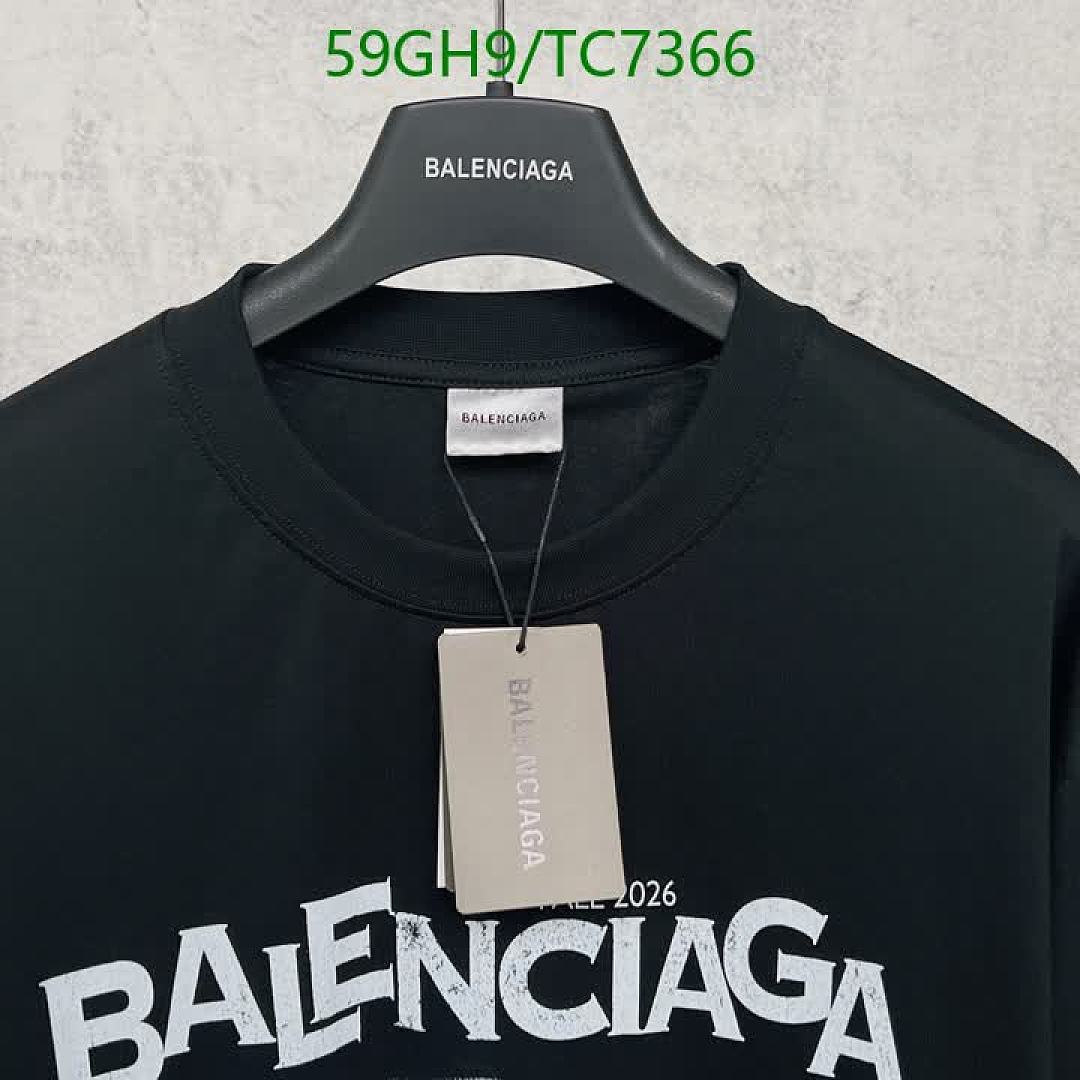 Balenciaga-Clothing Code: TC7366 $: 59USD