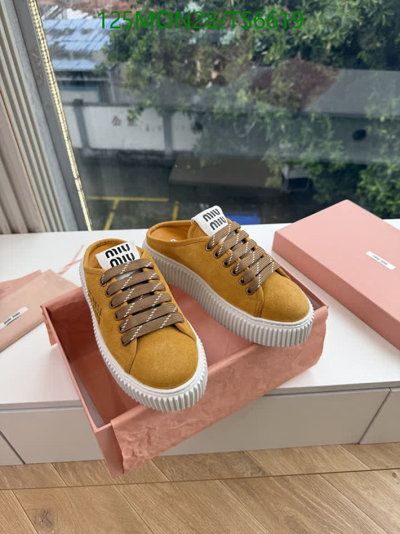 Miu Miu-Shoes(Women) Code: TS6619 $: 125USD