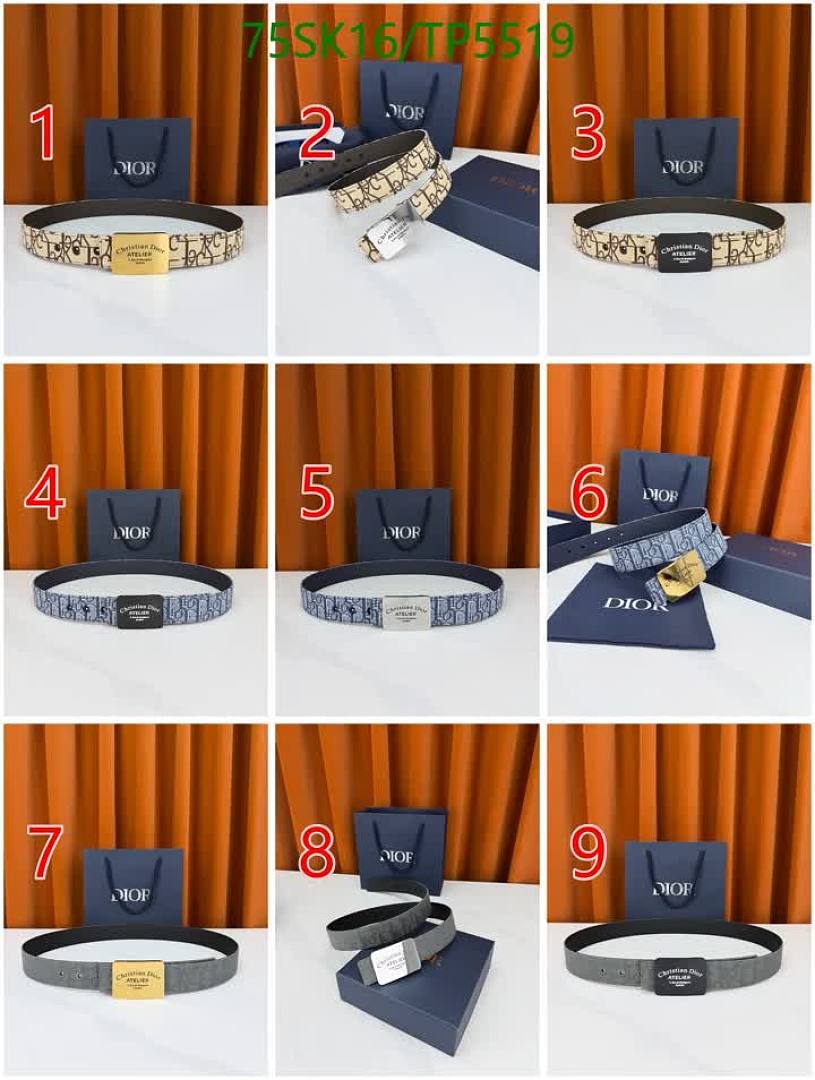 Dior-Belts Code: TP5519 $: 75USD