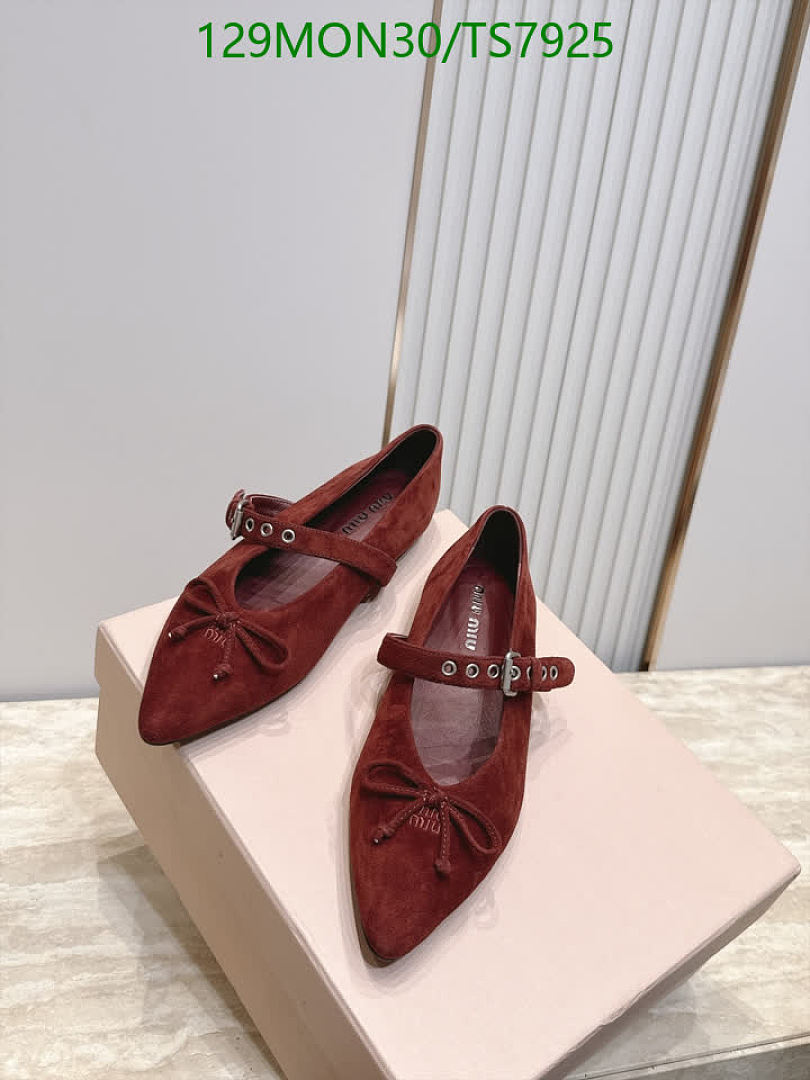 Miu Miu-Shoes(Women) Code: TS7925 $: 129USD