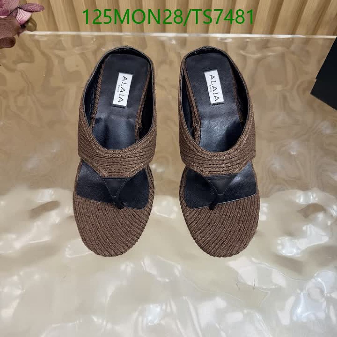Alaia-Shoes(Women) Code: TS7481 $: 125USD