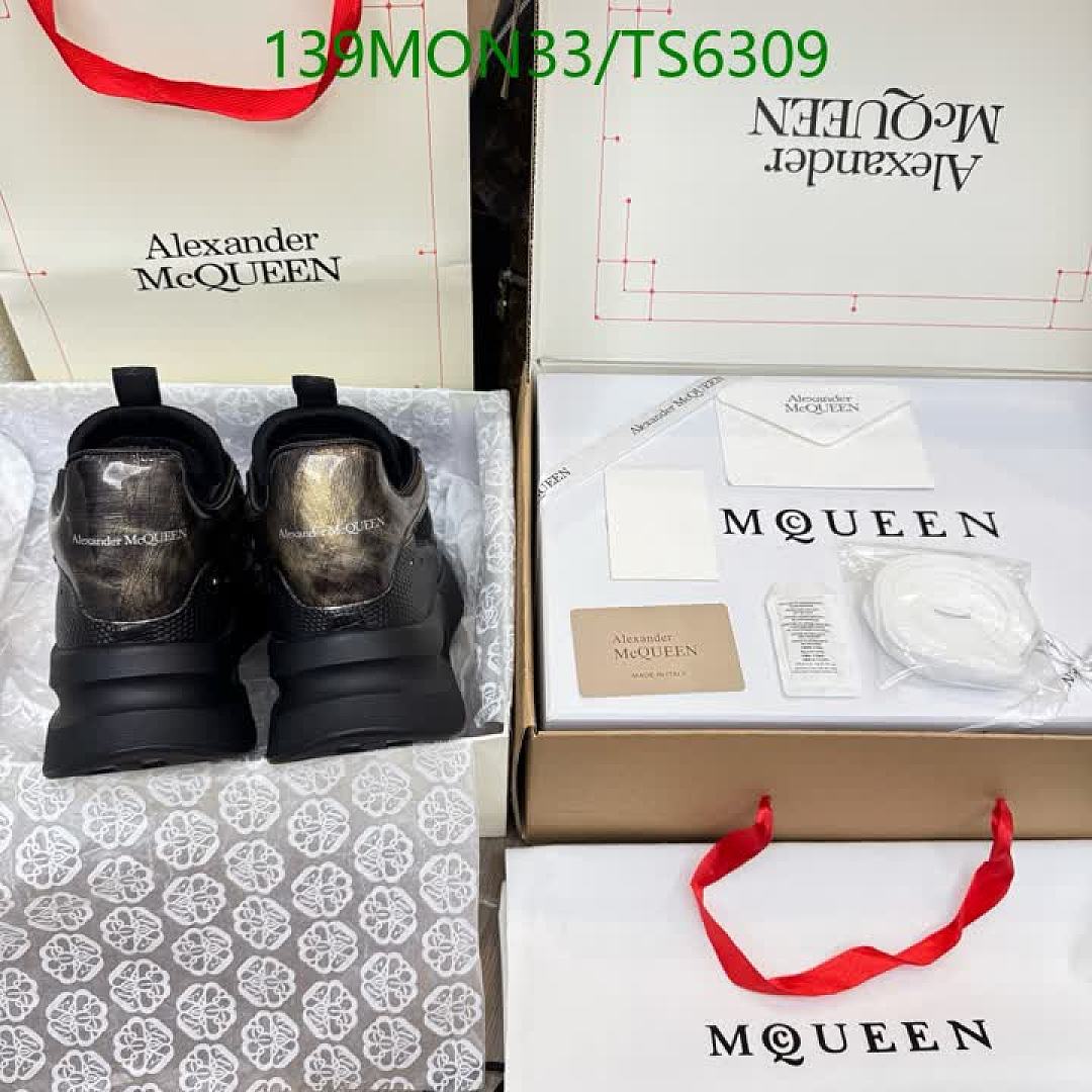 Alexander Mcqueen-Shoes(Men) Code: TS6309 $: 139USD