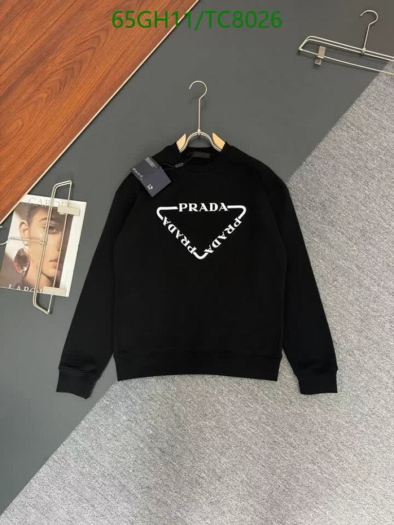 Prada-Clothing Code: TC8026 $: 65USD