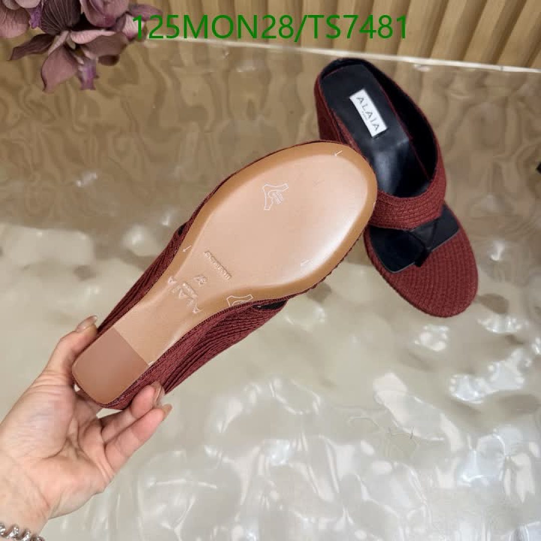 Alaia-Shoes(Women) Code: TS7481 $: 125USD