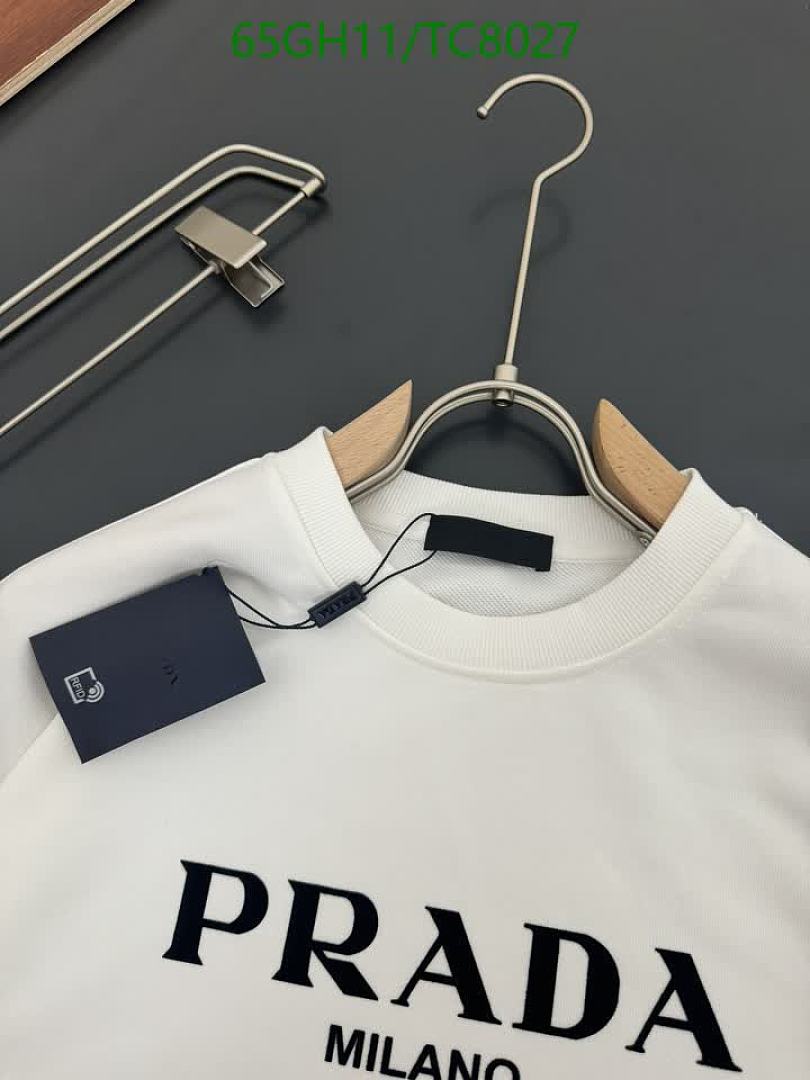 Prada-Clothing Code: TC8027 $: 65USD