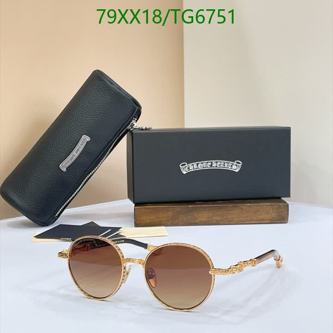 Chrome Hearts-Glasses Code: TG6751 $: 79USD
