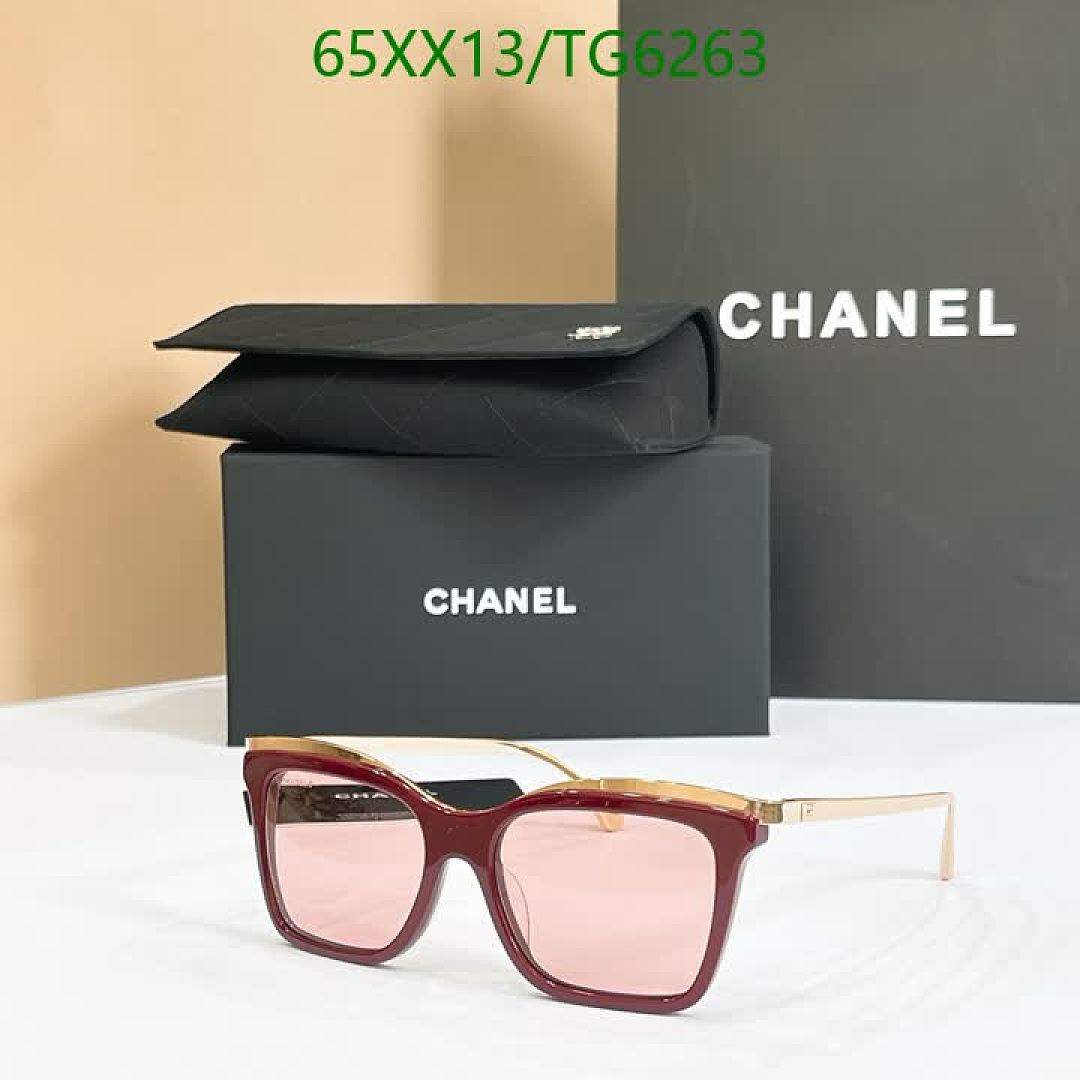 Chanel-Glasses Code: TG6263 $: 65USD