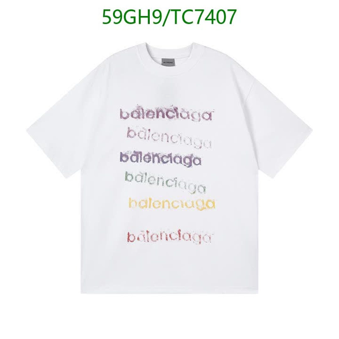 Balenciaga-Clothing Code: TC7407 $: 59USD