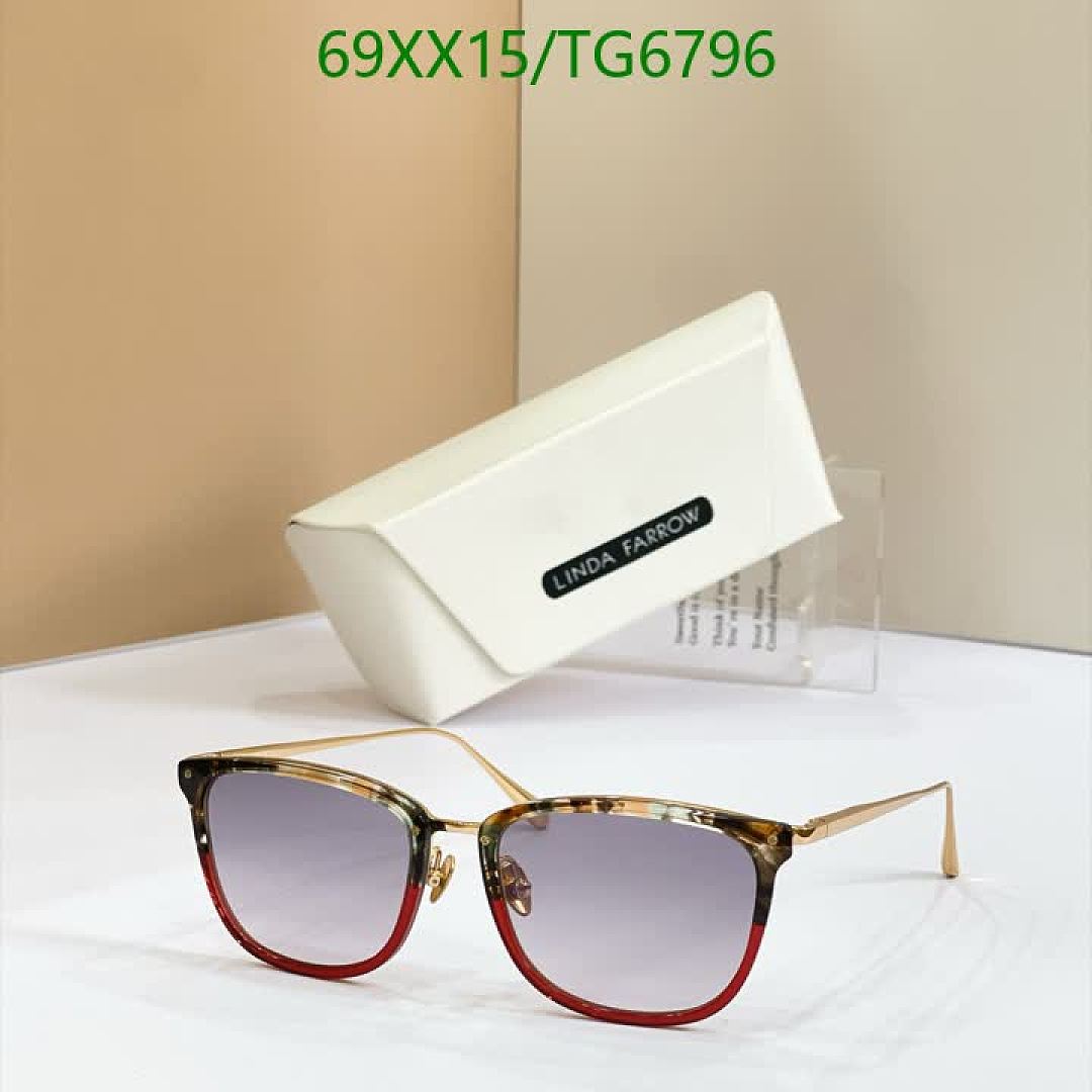 Linda Farrow-Glasses Code: TG6796 $: 69USD