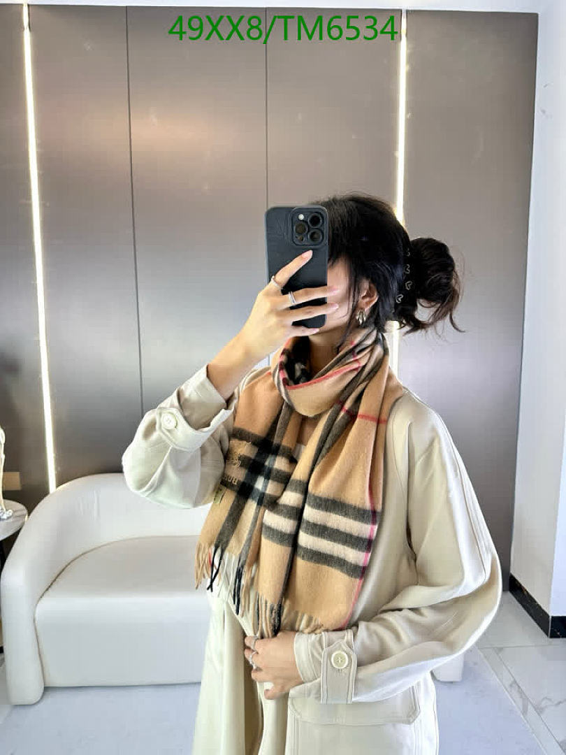 Burberry-Scarves Code: TM6534 $: 49USD
