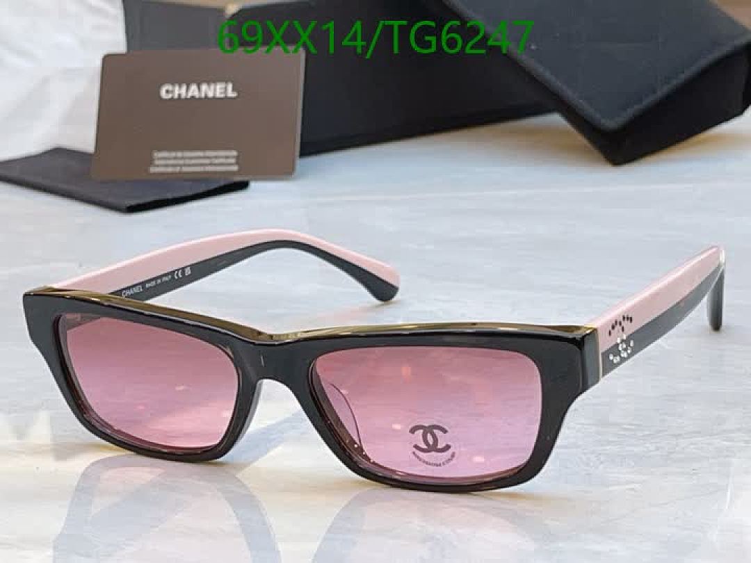 Chanel-Glasses Code: TG6247 $: 69USD
