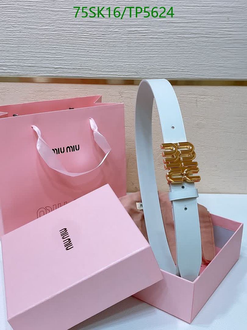 MIU MIU-Belts Code: TP5624 $: 75USD
