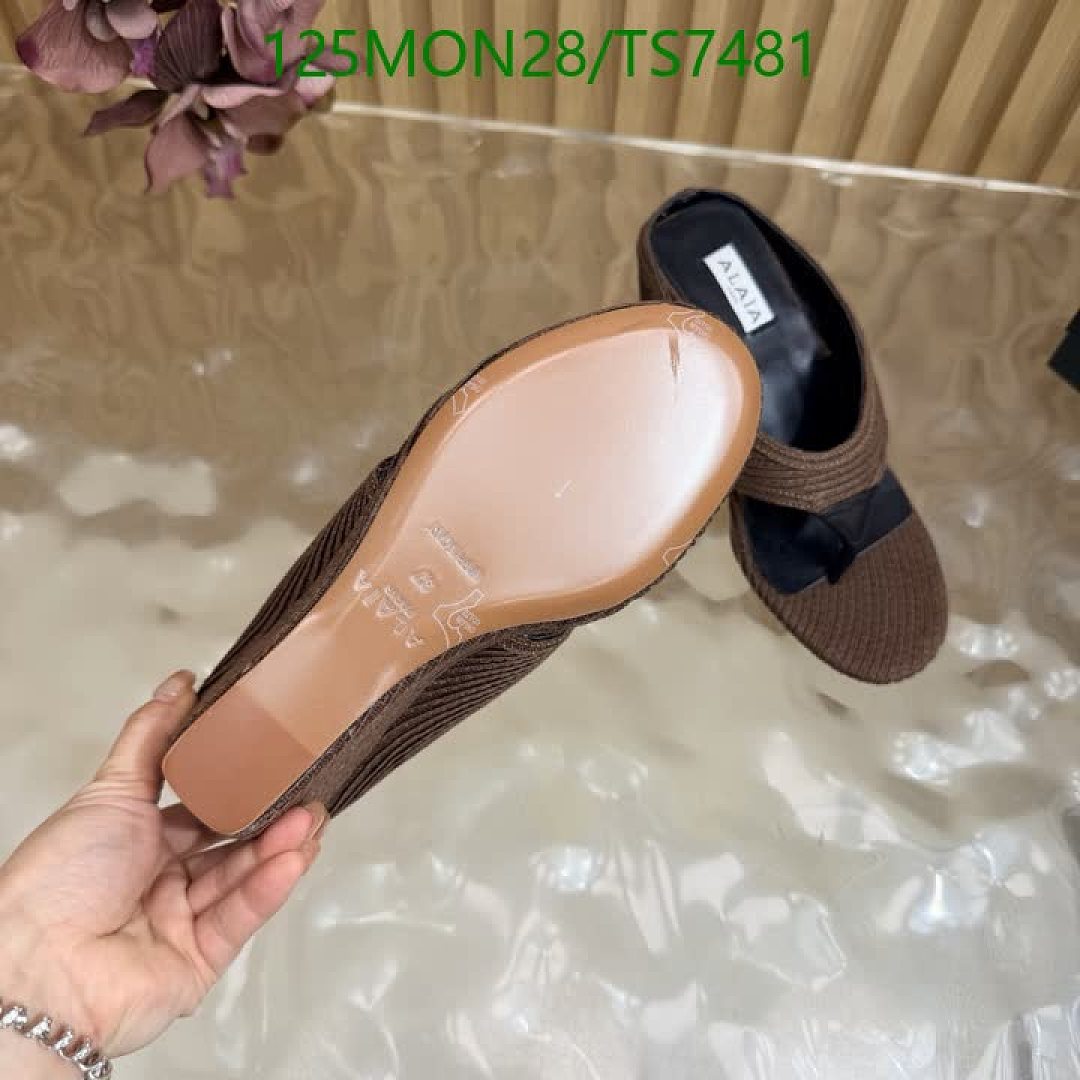 Alaia-Shoes(Women) Code: TS7481 $: 125USD