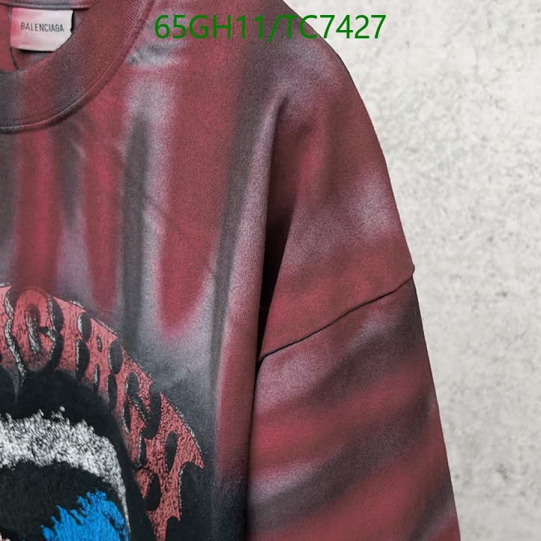 Balenciaga-Clothing Code: TC7427 $: 65USD