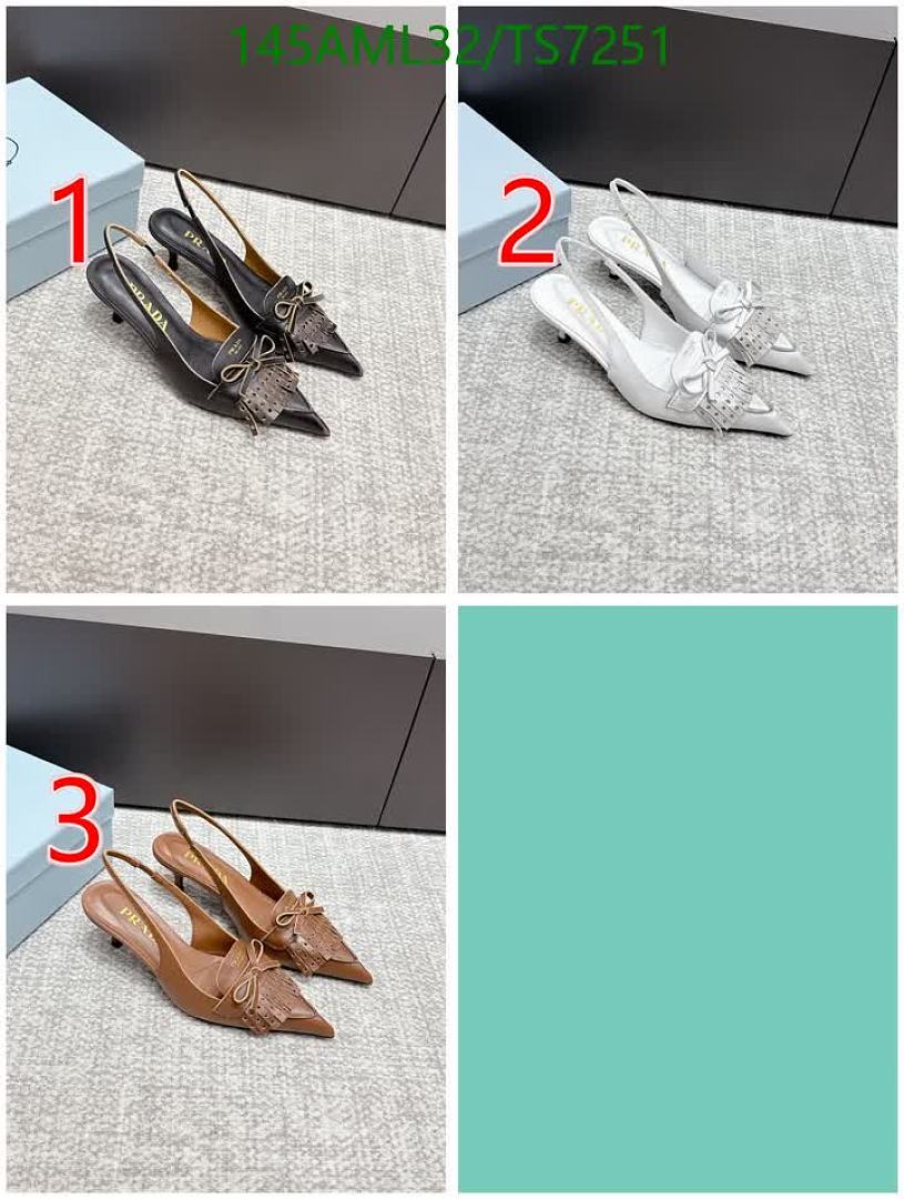 Prada-Shoes(Women) Code: TS7251 $: 145USD
