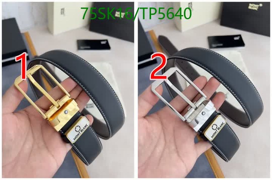 Montblanc-Belts Code: TP5640 $: 75USD
