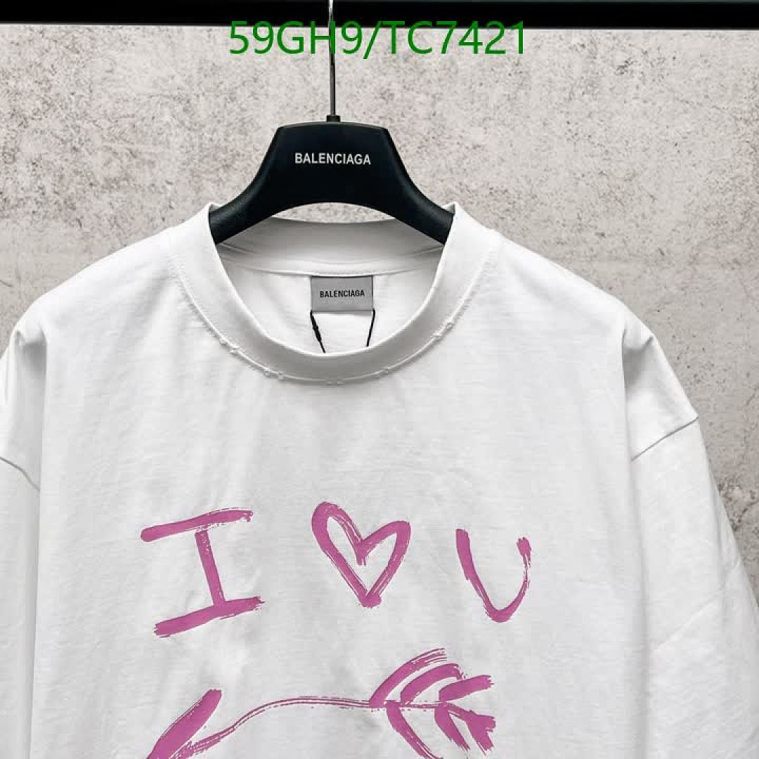 Balenciaga-Clothing Code: TC7421 $: 59USD