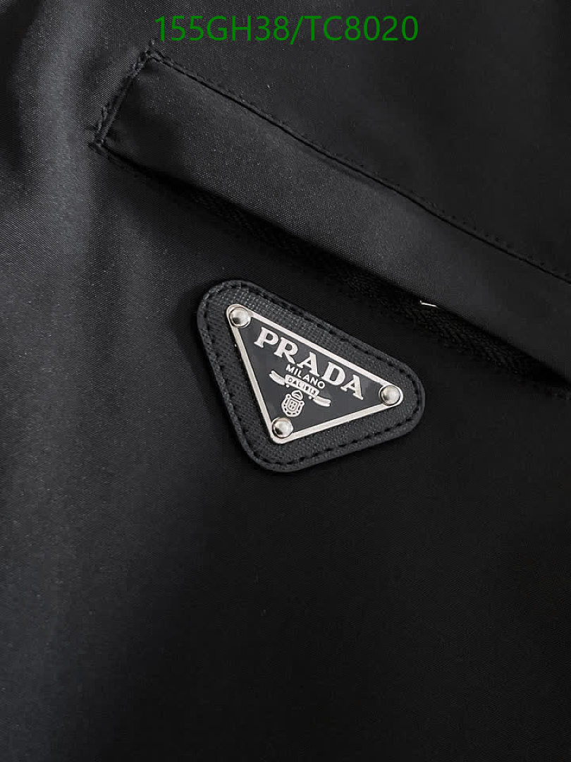 Prada-Clothing Code: TC8020 $: 155USD