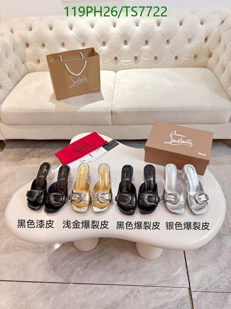 Christian Louboutin-Shoes(Women) Code: TS7722 $: 119USD