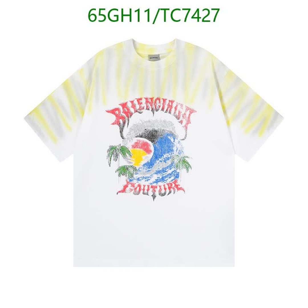 Balenciaga-Clothing Code: TC7427 $: 65USD
