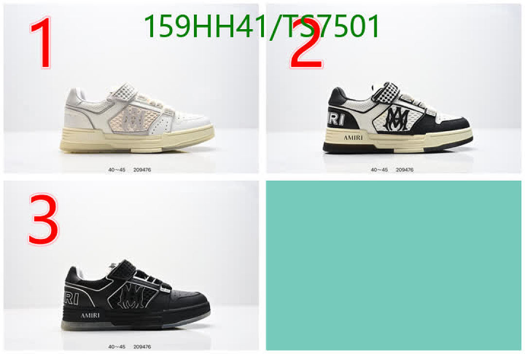 AMIRI-Shoes(Men) Code: TS7501 $: 159USD