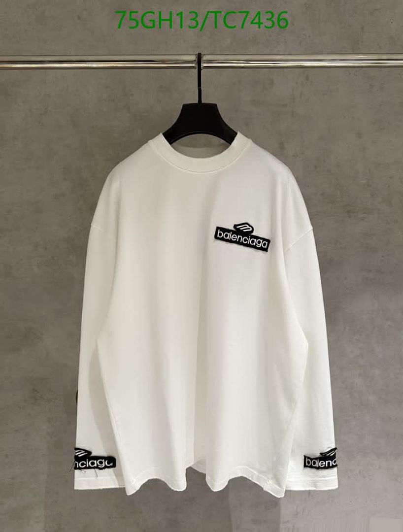 Balenciaga-Clothing Code: TC7436 $: 75USD