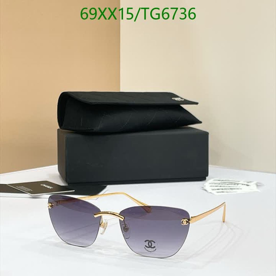 Chanel-Glasses Code: TG6736 $: 69USD