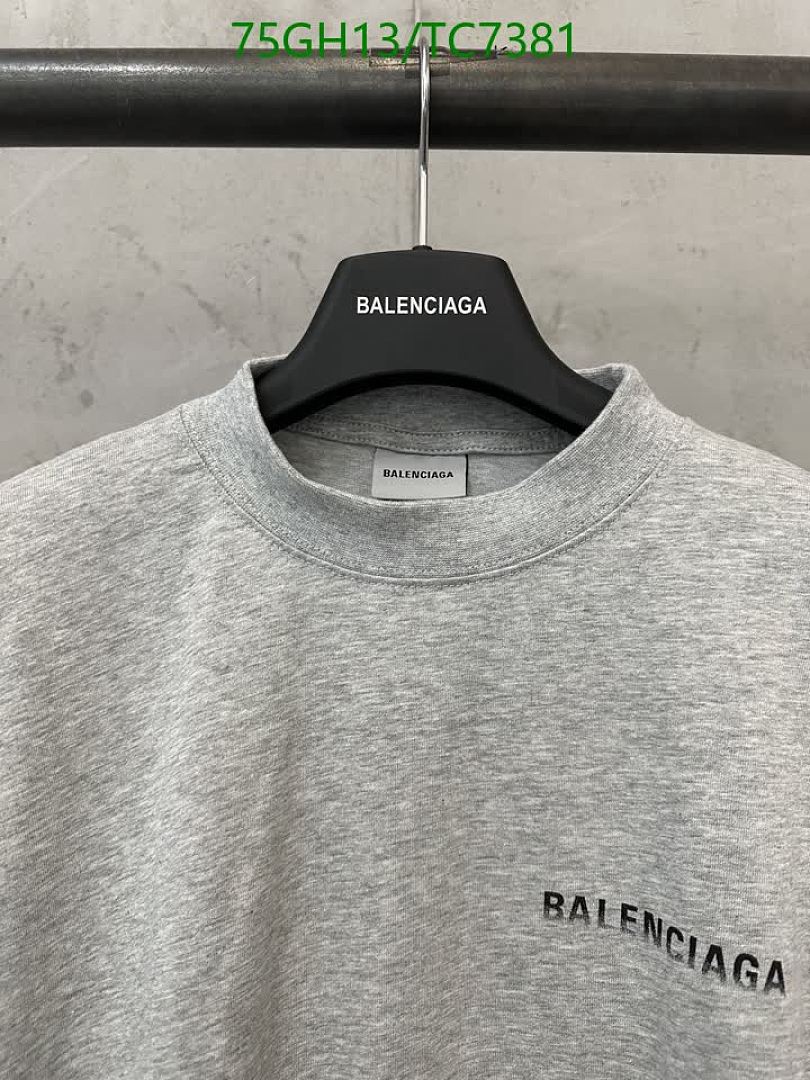 Balenciaga-Clothing Code: TC7381 $: 75USD