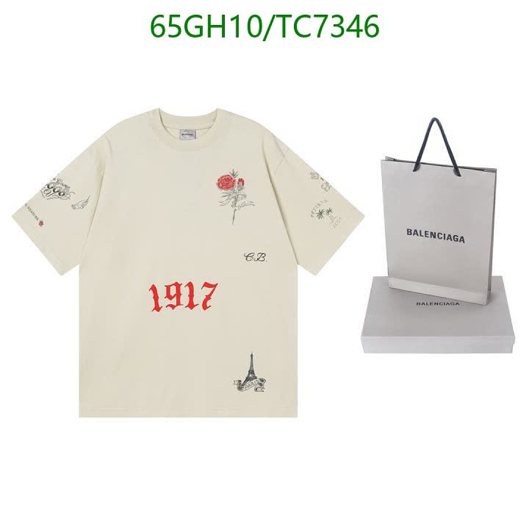 Balenciaga-Clothing Code: TC7346 $: 65USD