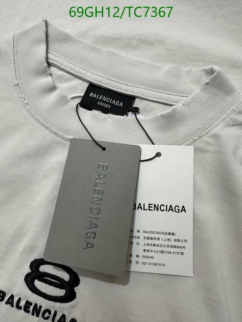 Balenciaga-Clothing Code: TC7367 $: 69USD