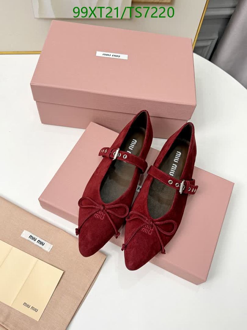Miu Miu-Shoes(Women) Code: TS7220 $: 99USD