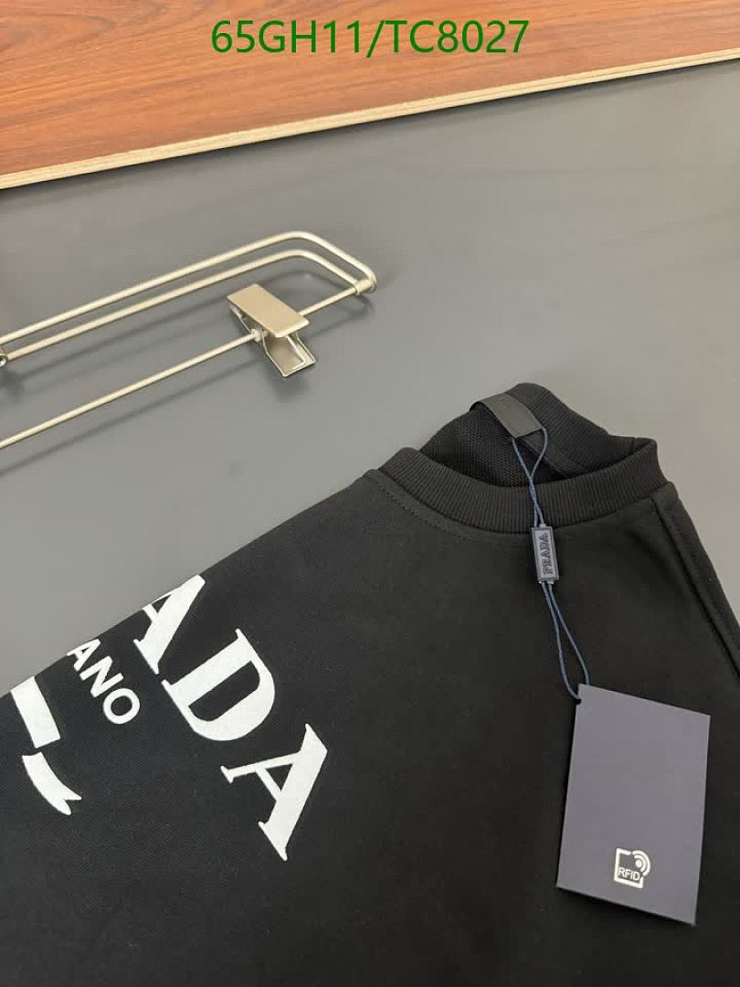 Prada-Clothing Code: TC8027 $: 65USD