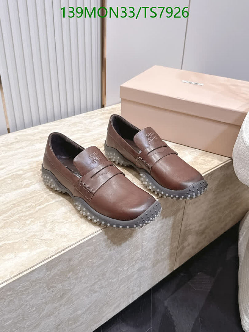 Miu Miu-Shoes(Women) Code: TS7926 $: 139USD