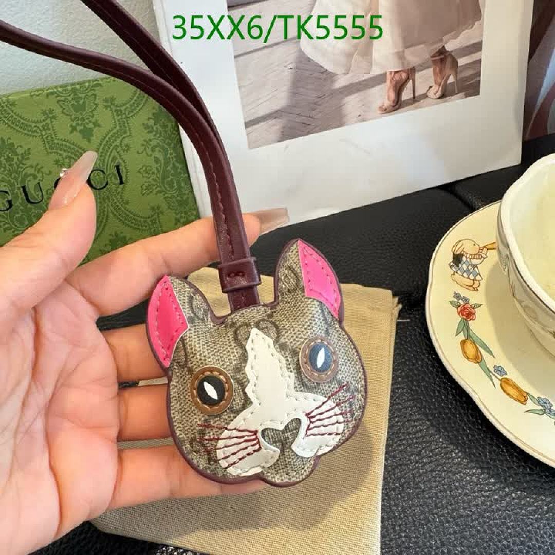 Gucci-Keychains & Bag Charms Code: TK5555 $: 35USD