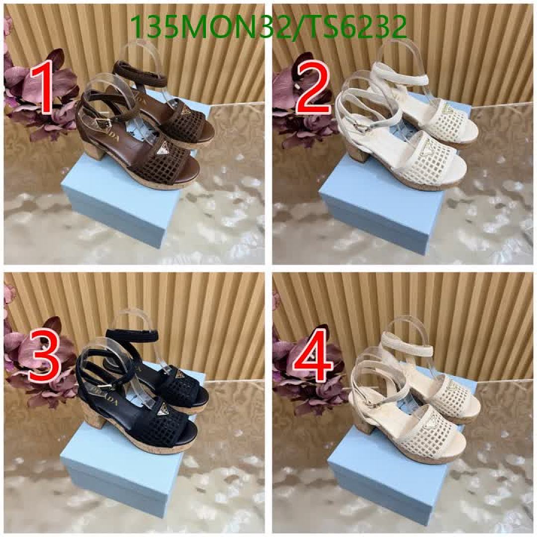 Prada-Shoes(Women) Code: TS6232 $: 135USD