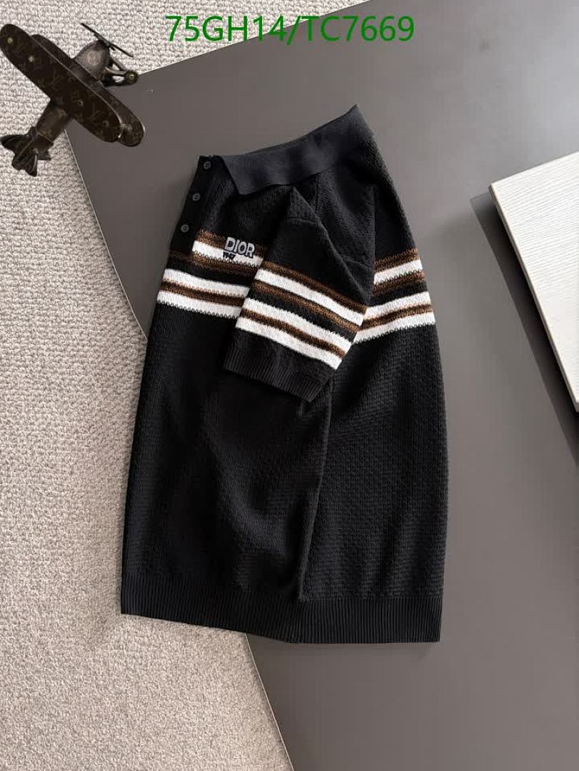 Dior-Clothing Code: TC7669 $: 75USD