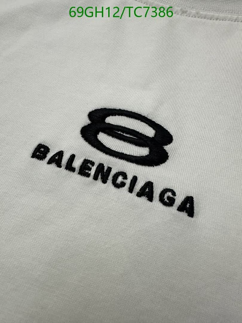 Balenciaga-Clothing Code: TC7386 $: 69USD