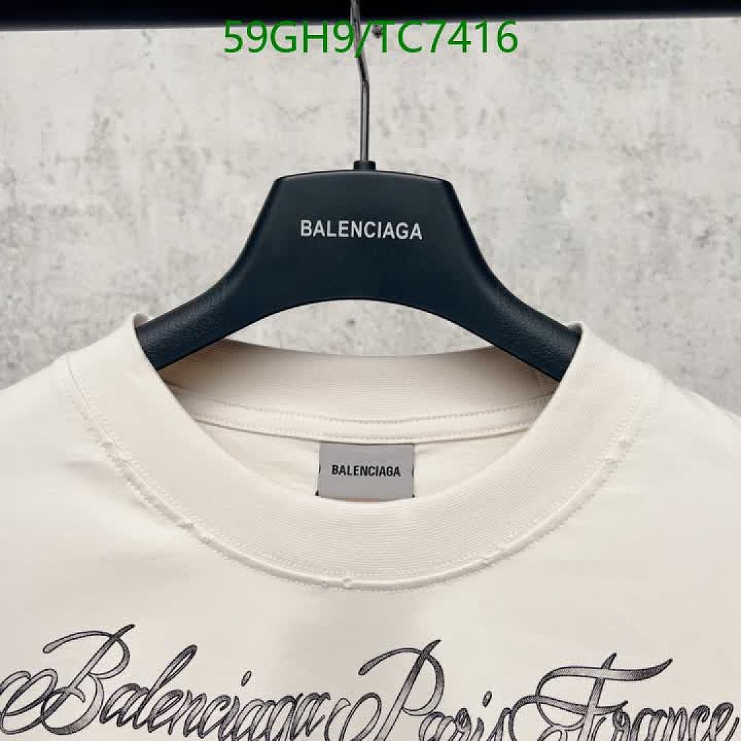 Balenciaga-Clothing Code: TC7416 $: 59USD