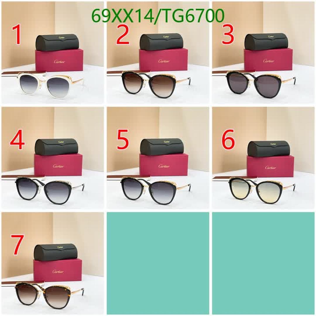 Cartier-Glasses Code: TG6700 $: 69USD