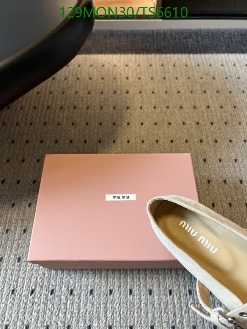 Miu Miu-Shoes(Women) Code: TS6610 $: 129USD